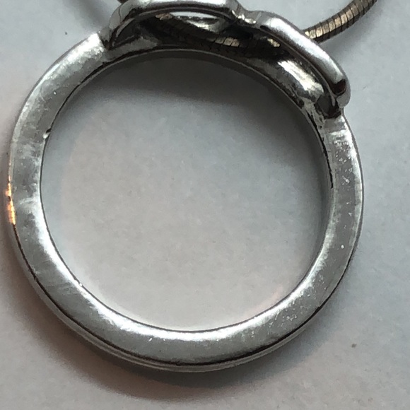 YOOS 925 Italy Silver Crystal Eternal Circle - Picture 7 of 13